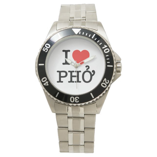 Montre I Heart (Amour) Pho (devant)