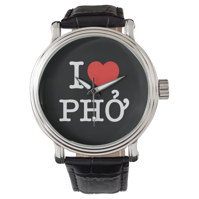 Montre I Heart (Amour) Pho (devant)