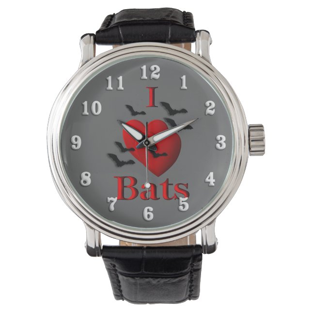 Montre I Heart Bats (devant)
