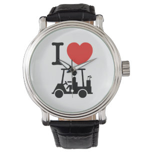 Montre I Heart (Love) Golf Cart