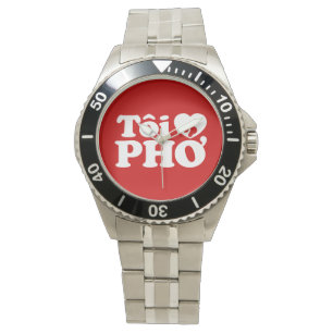 Montre I Heart (Love) Pho (Tôi PHỞ)