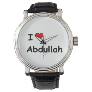 Montre I Love Abdullah
