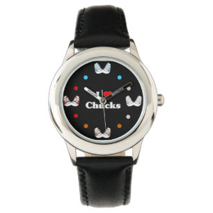 Montre I Love Chucks Watch (noir)