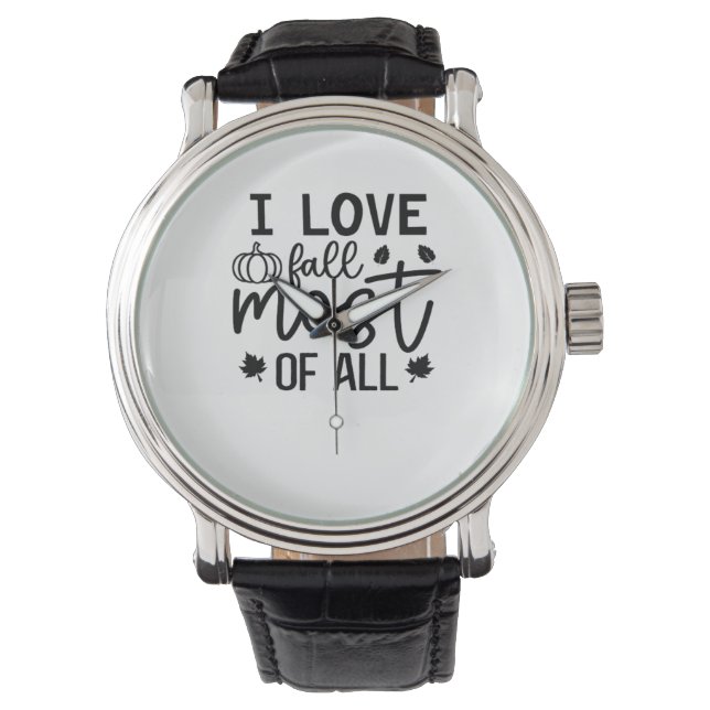 Montre I Love Fall Most All Classic T-Shirt (devant)