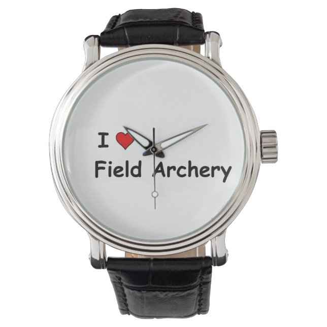 Montre I Love Field Archery (devant)