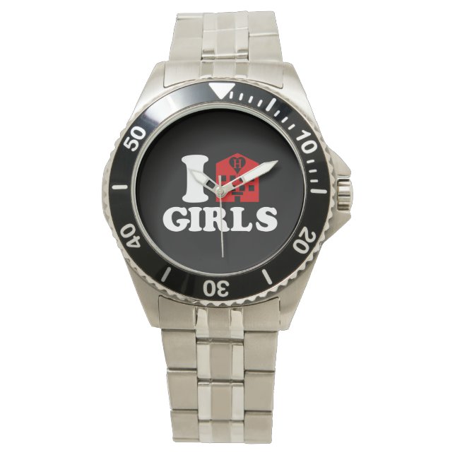 Montre I Love Hotel Girls (devant)