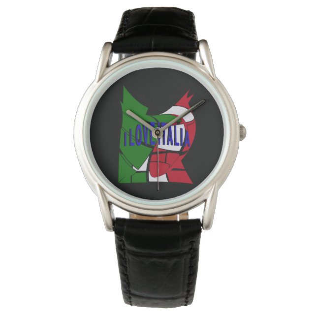 Montre I Love Italia (devant)