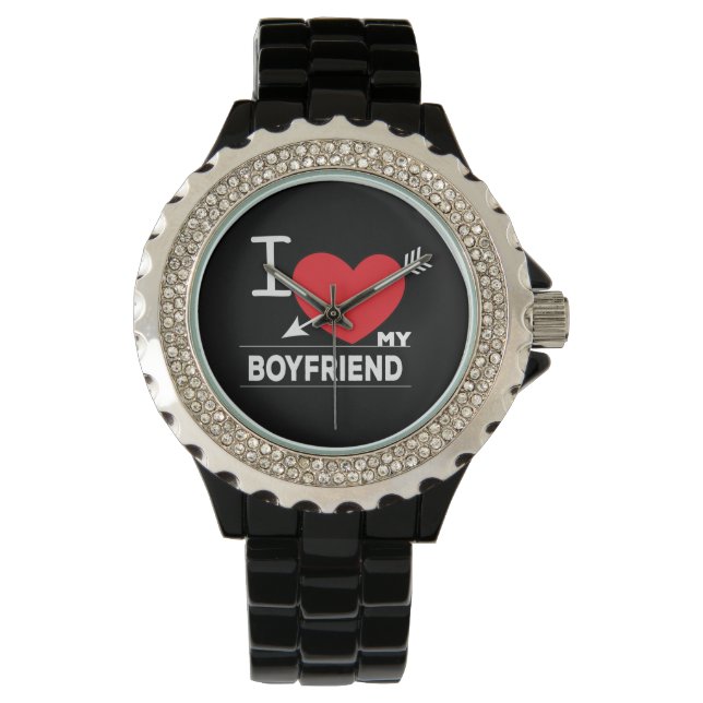Montre I Love My Boyfriend (devant)