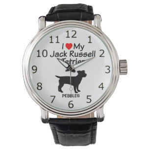 Montre I Love My Jack Russell Terrier Chien Watch