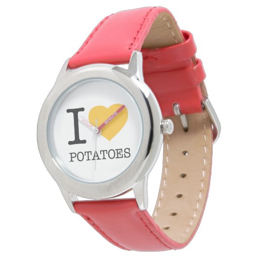 MONTRE I LOVE POTATOS (Incliné)
