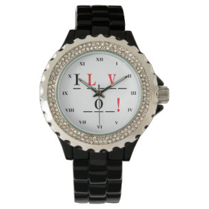 Montre I Love You-Hangman Style par Shirley Taylor