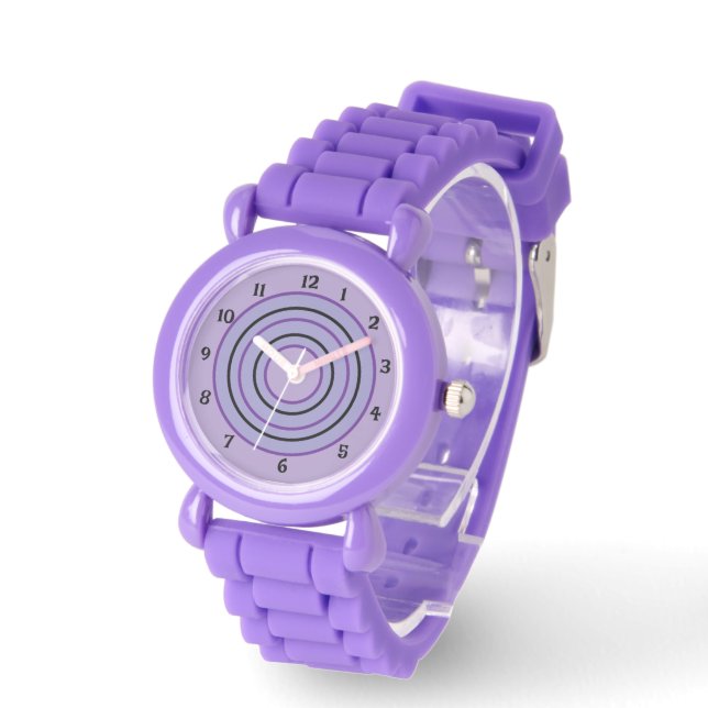 Montre I LUV Purple (Angle)