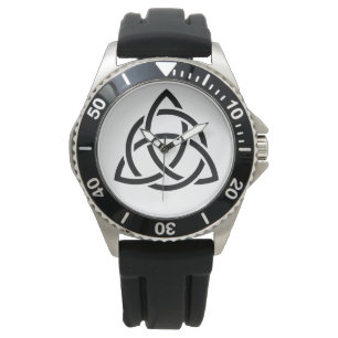Montre Icône noire du noeud Celtique original