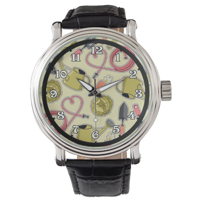 Montre Il est temps de surveiller les jardins (devant)