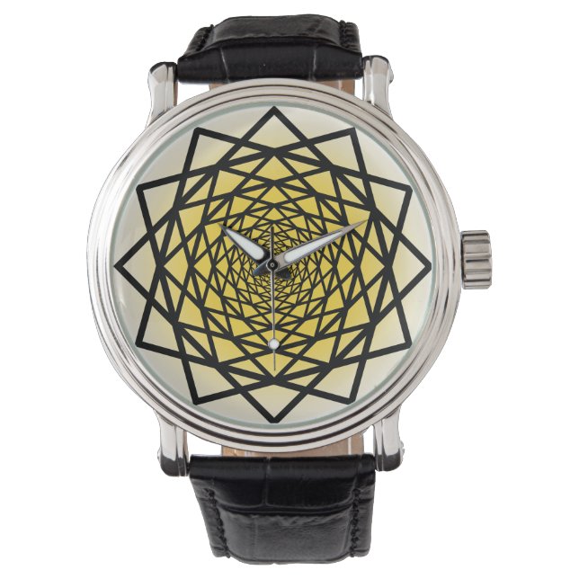 Montre Illusion d'optique (devant)