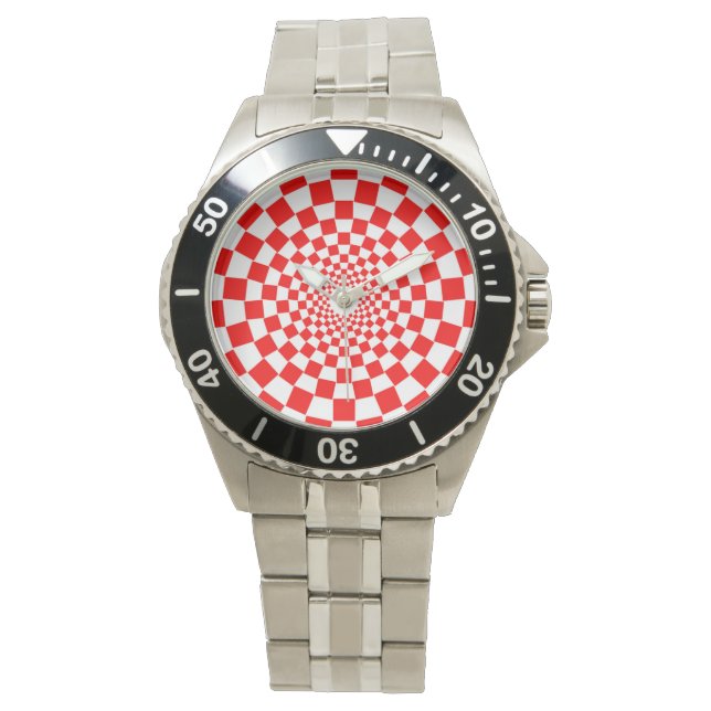 MONTRE ILLUSION OPTIQUE (devant)