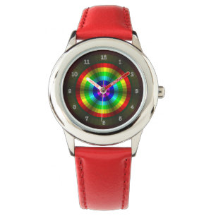 Montre Illusion optique Regarder arc-en-ciel