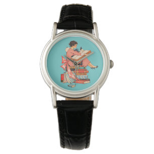 Montre Illustration d'amateur de livres anciens