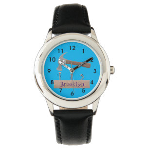 Montre Illustration de dessin mignon, marteau et ongles