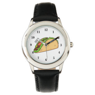 Montre Illustration de dessin sur Taco
