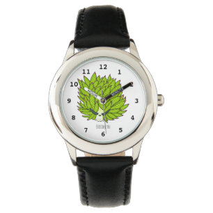 Montre Illustration de la feuille de limon