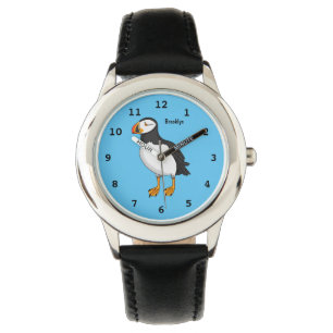 Montre Illustration de macareux de l'Atlantique