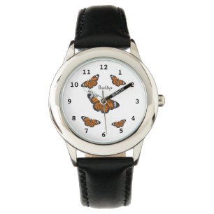 Montre Illustration de papillon monarque