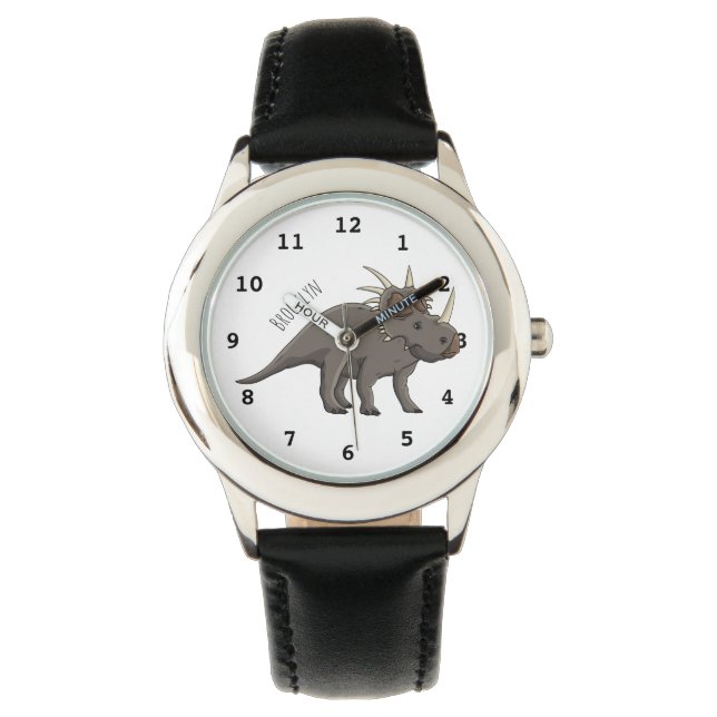Montre Illustration de Styracosaurus (devant)