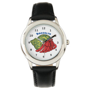 Montre Illustration du crabe mignon