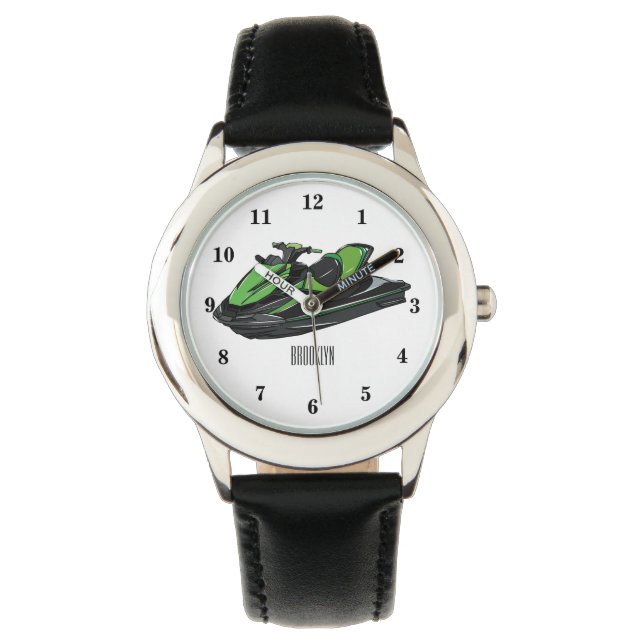 Montre Illustration Jet ski (devant)