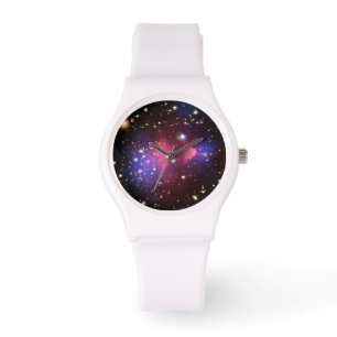Montre Image composite de Galaxie à lumière visible et à 