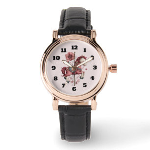 Montre Image de cheval de carrousel fantaisiste