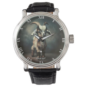 Montre Imaginaire mignon bébé chèvre