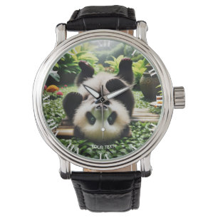 Montre Imaginaire mignon Joueur Panda Baby