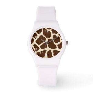 Montre Impression de girafe