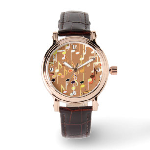 Montre Impression musicale - Caramel Tan, Multi