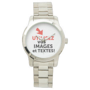Montre Imprimer vos designs en ligne do-it-yourself en Fr