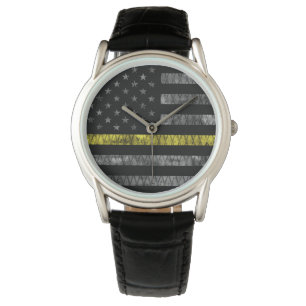 Montre Indicateur de ligne jaune mince du distributeur