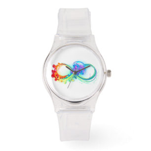 Montre Infinity avec Rainbow Jellyfish