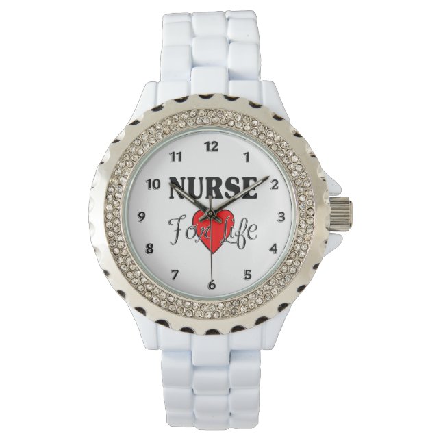 Montre Infirmière À Vie (devant)