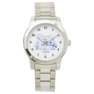 Montre Infirmière cool en activité ajouter le nom