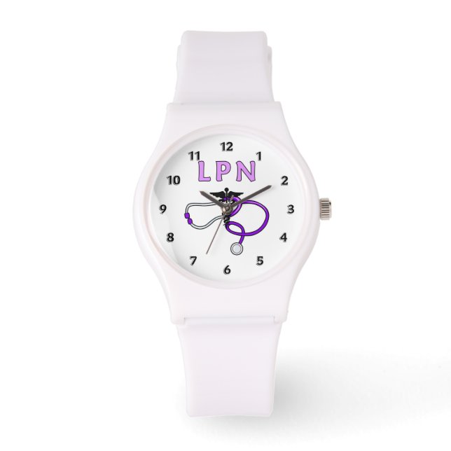 Montre Infirmières RN LPN Infirmière (Recto)