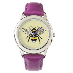 Montre Insecte - Bumble BEE - Nature - Faune - Jaune