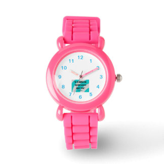 Montre Inspiration Kid's Pink Parties scintillant Strap W