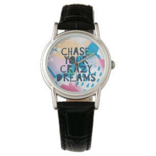 Montre Inspiration lumineuse I   Chasse tes rêves fous