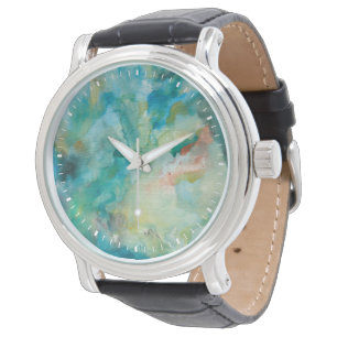 Montre Interstellaire Ciel bleu Turquoise