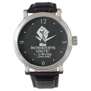 Montre Introvertis Unite, À La Maison, En Ligne, Drôle