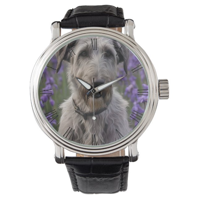 Montre Iris Irish Wolfhound, (devant)