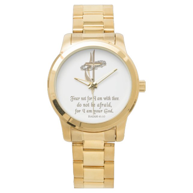 MONTRE ISAIAH 41:10 (devant)