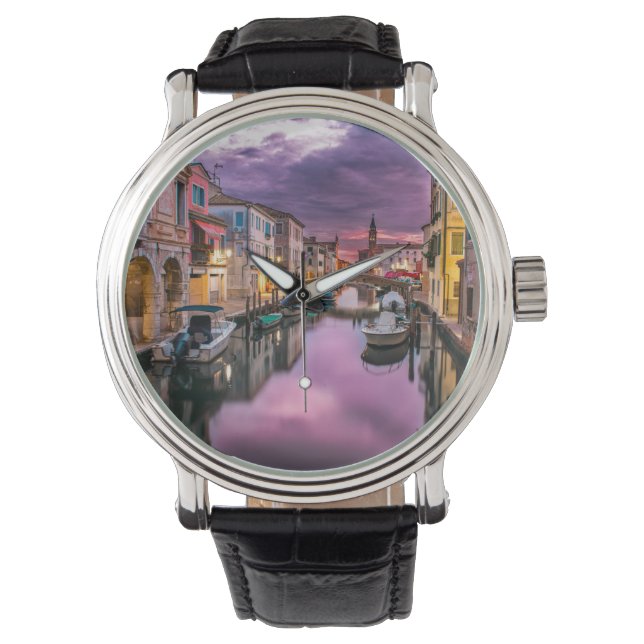 Montre Italie Venise Canal eWatch Watch (devant)